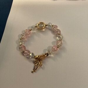 Bracelet elastic beaded NWOT